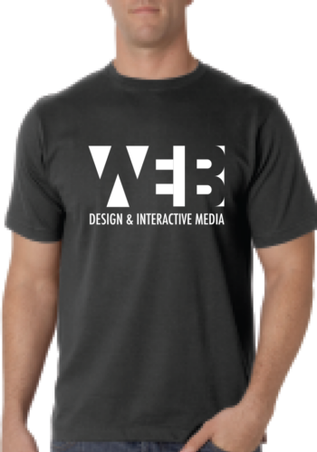 Web Design Black Tee