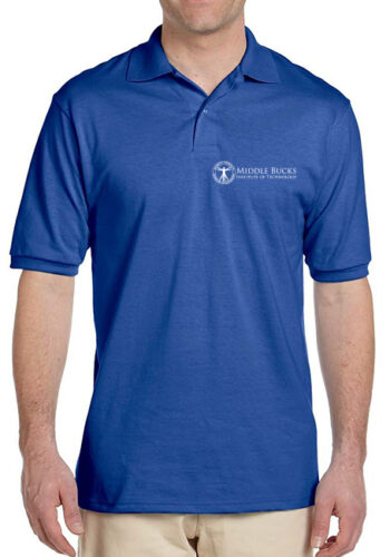 Sports Therapy Blue Polo