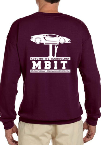Automotive Technology Maroon Sweatshirt