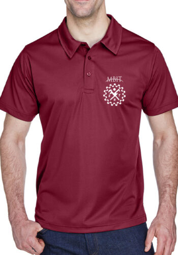 Engineering Tech Maroon Sport Polo