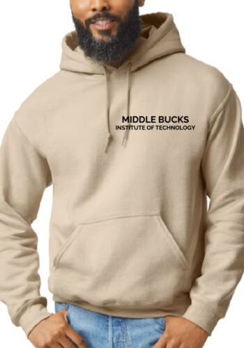 Tan MBIT Hoodie Front