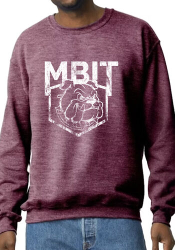 MBIT Maroon Crewneck