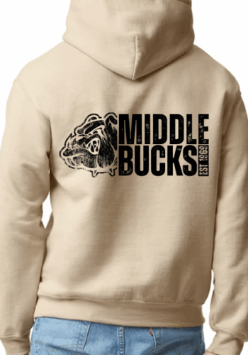 MBIT Tan Hooded Sweathshirt