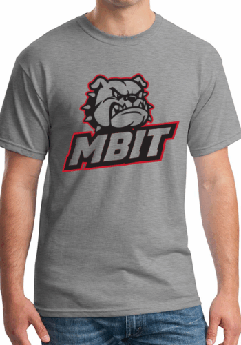 Grey MBIT Bulldog Tee