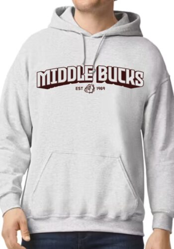 MBIT Lt Grey Hooded Sweatshirts